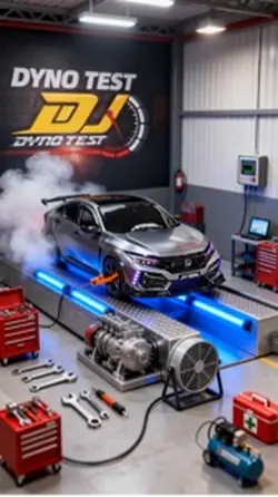 AI car dyno test 