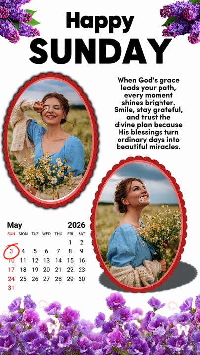 Sunday 3 May 2026