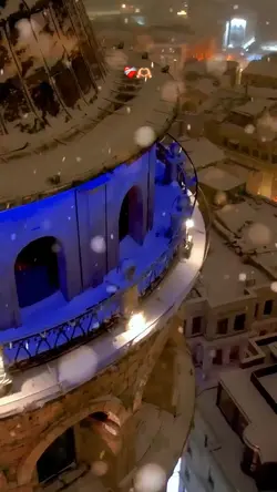 kar yağışı videosu