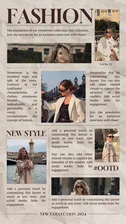 Magazine Fashion new