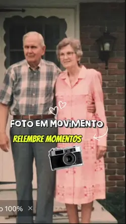 Foto em movimento