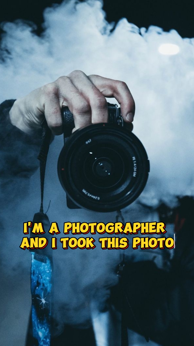 ben fotoğrafçıyım 