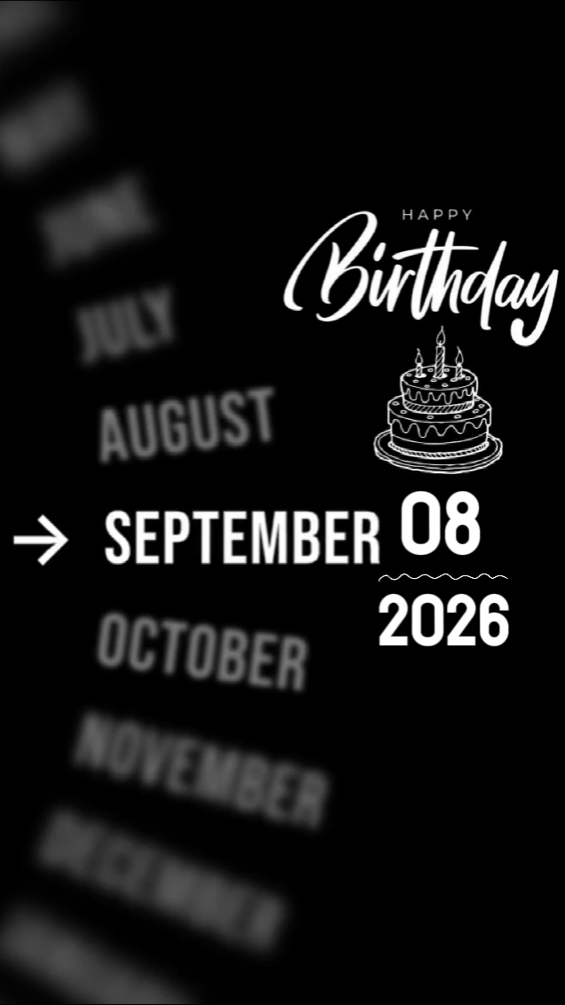 CUMPLEAÑOS HIJO 8 DE SEPTIEMBRE