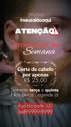 promoção da semana