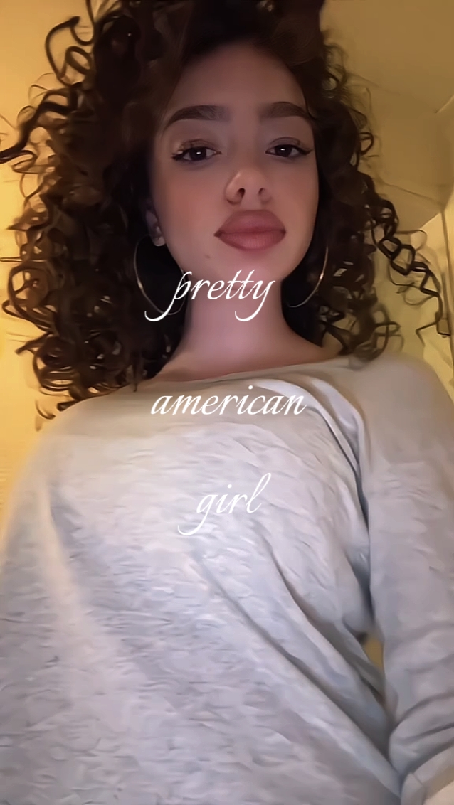 Hübsches amerikanisches Mädchen