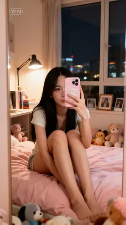 AI mirror selfie 