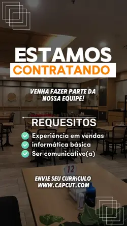 ESTAMOS CONTRATANDO