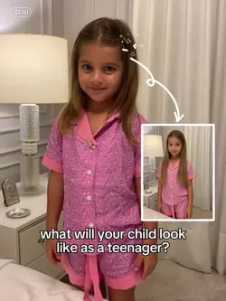 Child look as a 