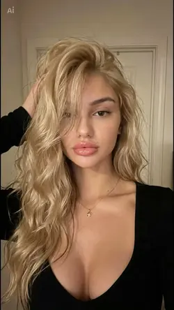 blonde hair ai 