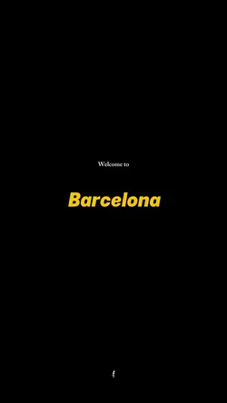 Welcome to Barcelona