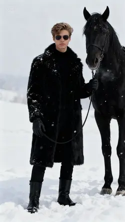 Winter photoshoot