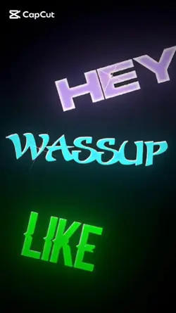 Wassup hello 