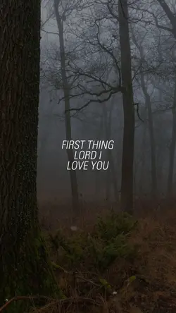 Lord I love you