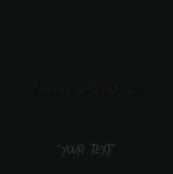 Enter text and photo