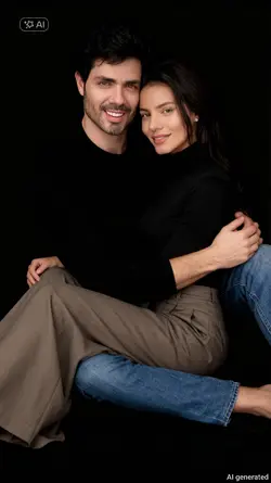 FOTO CASAL ESTÚDIO