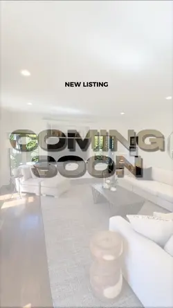 Coming Soon Listing