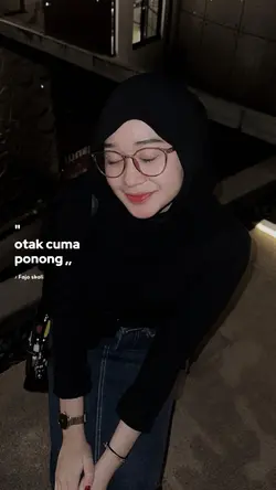 Otak cuma ponong 