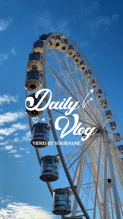 opening daily vlog 