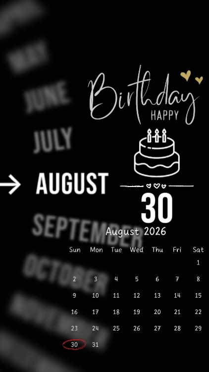 BDAY BROTHER 30 AUG