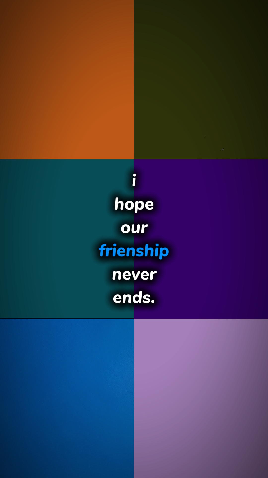 La amistad nunca termina