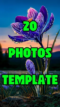 20 Photo Template 