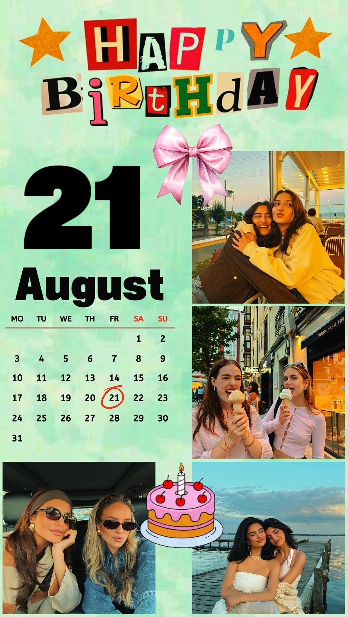 Cumpleaños 21 de agosto