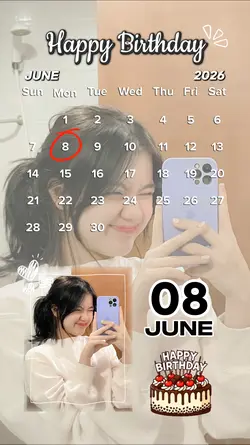 8 JUNE, HBD TO ME