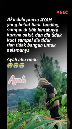 ayah aku rindu