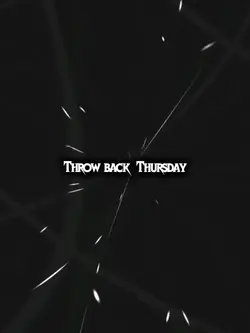 #Throw back Thursday
