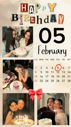 HBD 05 FEBRUARY