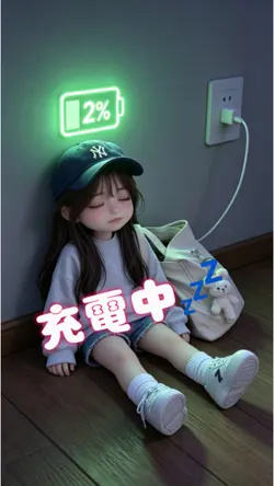 ちびキャラ充電中