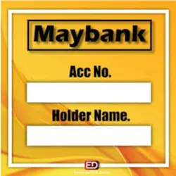 Template mybank acc 