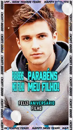 Parabéns filho!