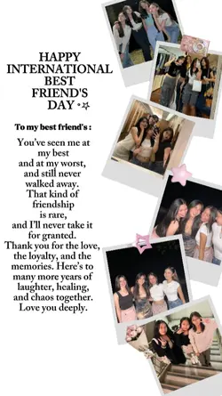 best friend's day!!