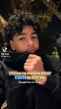 Flou arrière plan