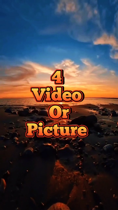 4 video or picture 