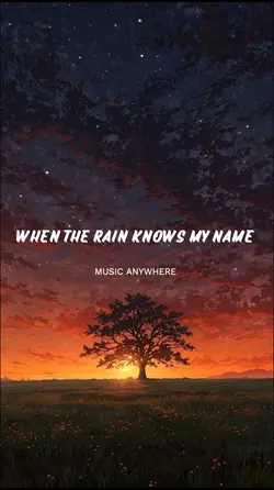 when the rain knows 