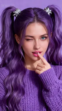 Purple Charm Style