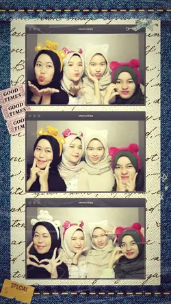With my gurls