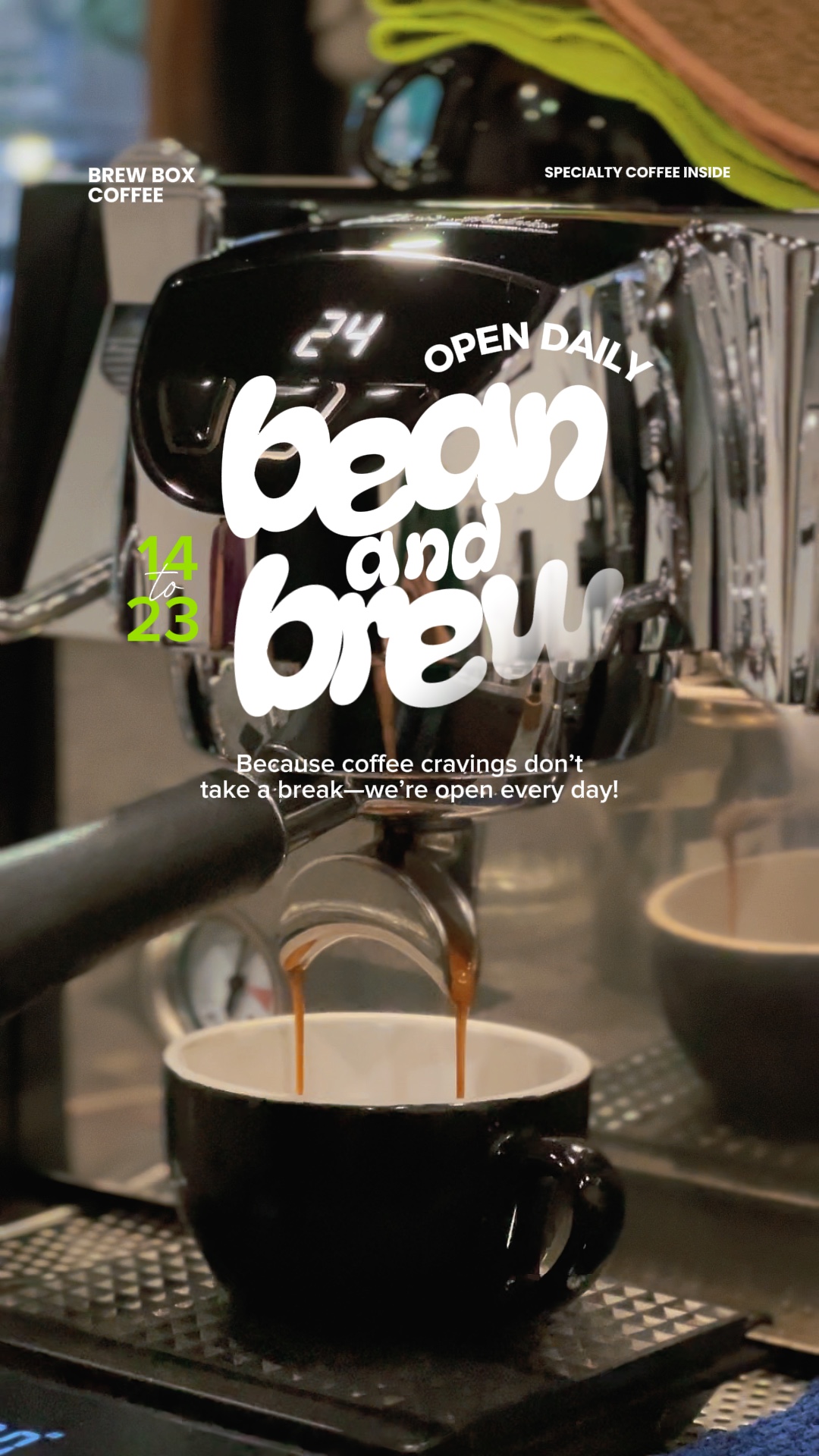 Opening Coffee shop