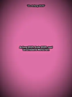 Anfang & ende 2025