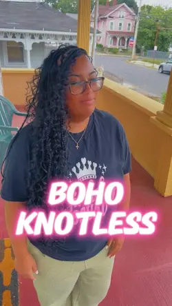 Boho knotless