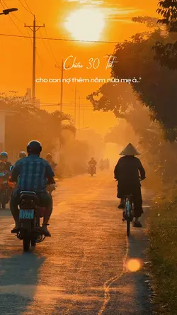 Chiều 30 tết cho con