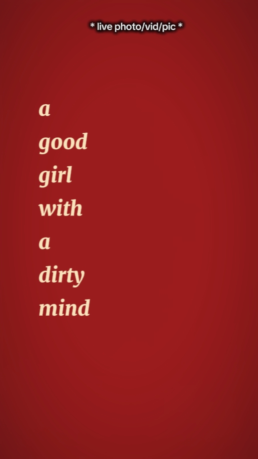 Agoodgirlwithadirty