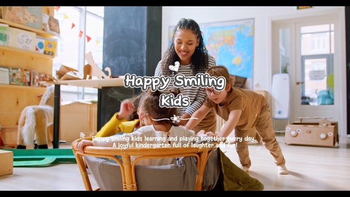 Happy smiling kids