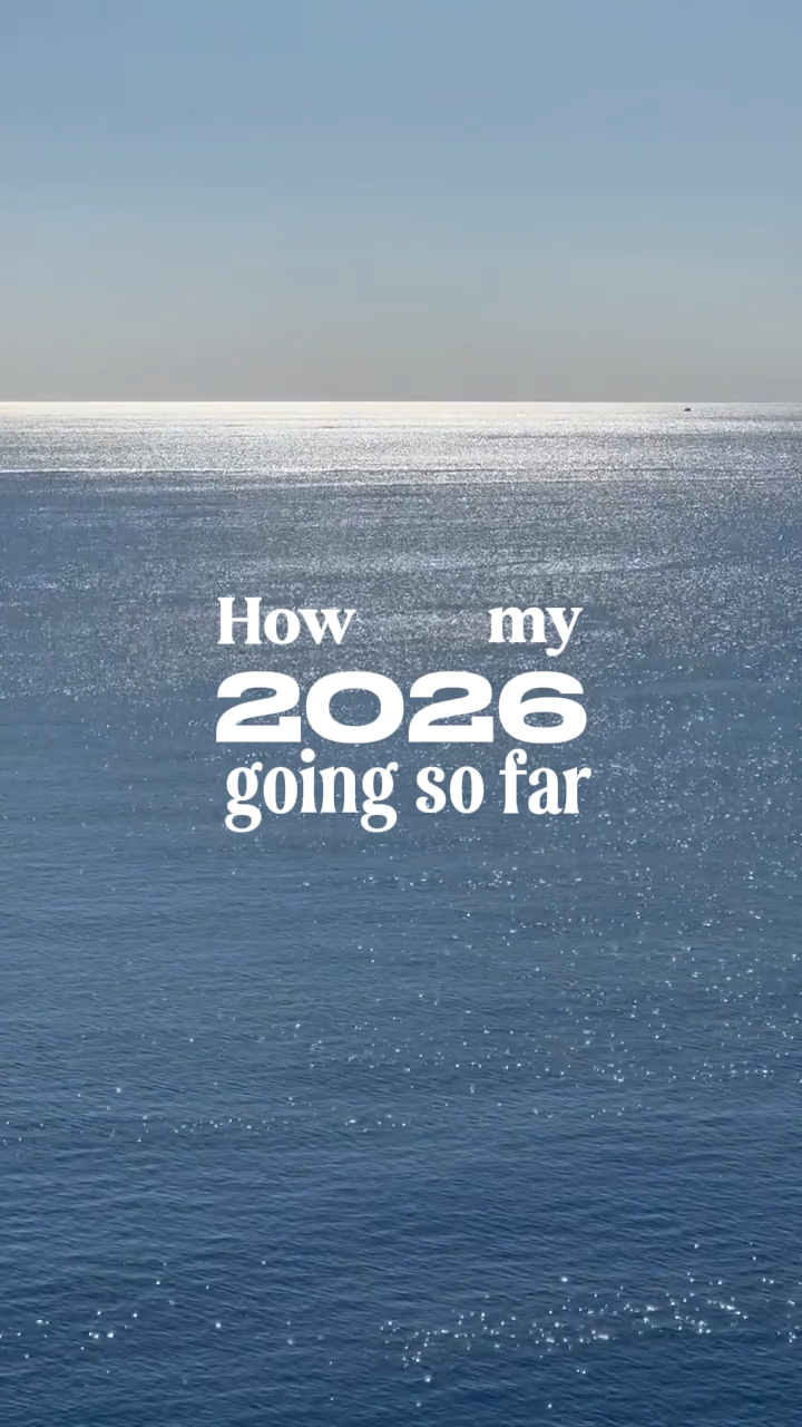 Ang aking 2026 na napupunta sa ngayon