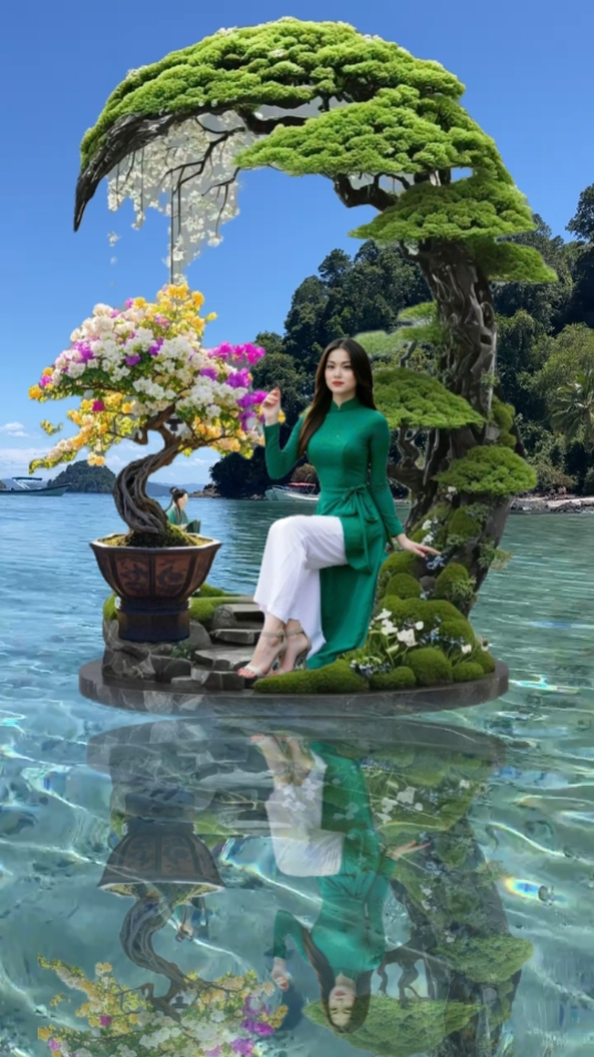 trên bãi bin 