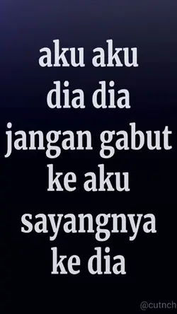 aku aku dia dia