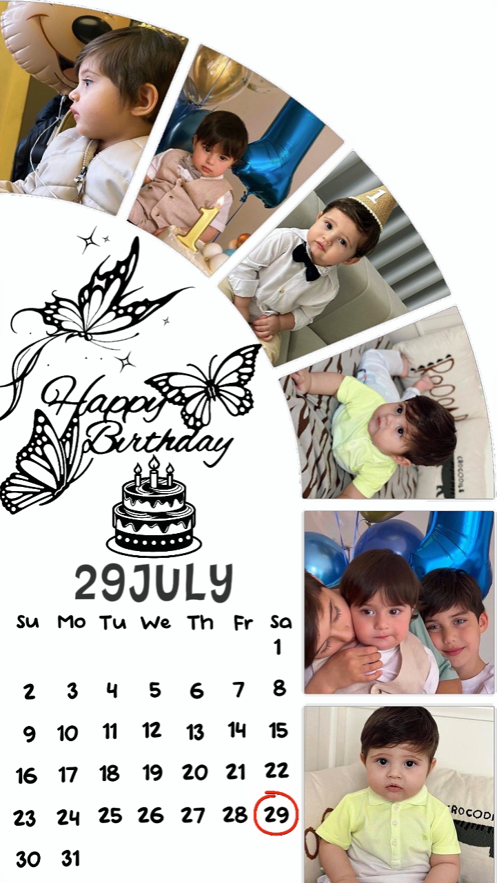 Selamat ulang tahun anak 29 Juli