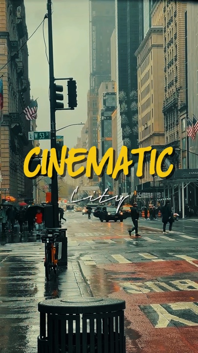 City vlog trend 